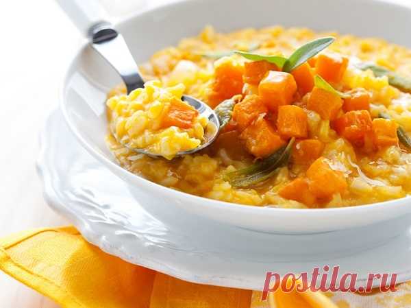Блюда из тыквы - ризотто. Как вкусно приготовить тыкву