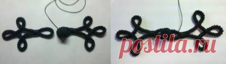 Как сделать застежку-клевант