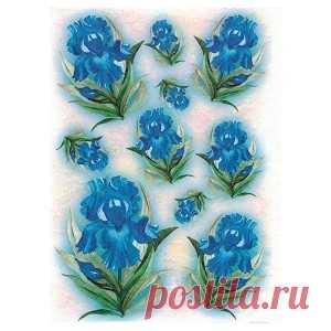 салфетки для декупажа ирисы - Поиск в Google
