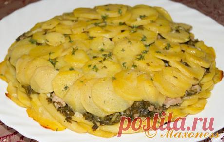 Проверенные рецепты: Картофель «Анна» со свининой