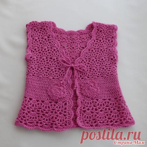 Жилеточка Модница (МК в комментариях)