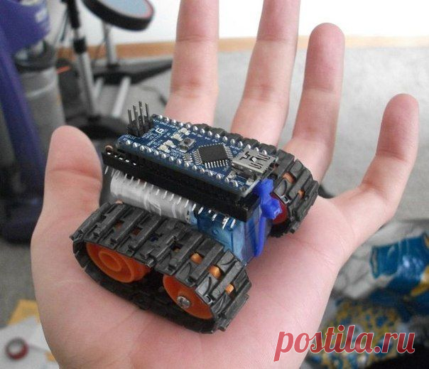 Робот WigglePin: Arduino Nano -  твой маленький шпион. / Интересное в IT