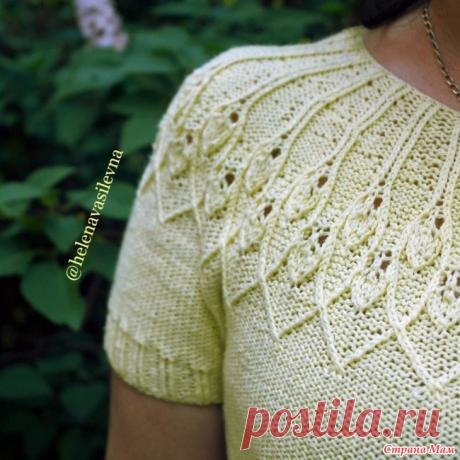 Топ "Купава", платное описание. Все страны Здравствуйте, дорогие рукодельницы! Сегодня я хочу представить Вашему вниманию описание моего авторского топа « Купава».