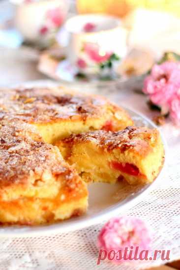 Персиковый пирог
