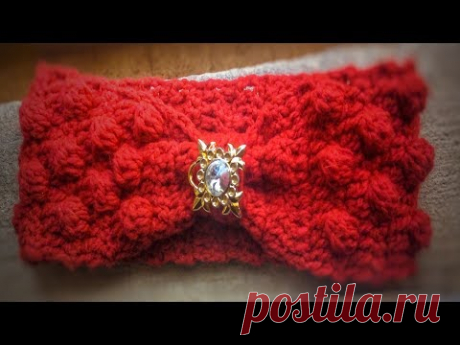 &amp;#x202b;قناة ابرة كروشيه | طريقة عمل بندانة بالكروشيه &quot;الغرزة المنتفخة&quot; سهلة جدا&amp;#x202c;&amp;lrm; - YouTube