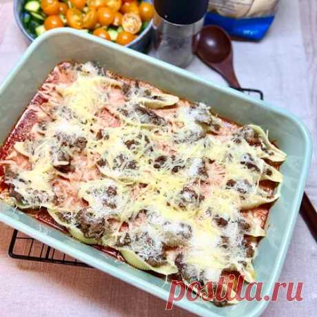 Макароны (конкильони) с фаршем в духовке рецепт с фото пошаговый от Наталья Михалёва ✔️ Амбассадор - Овкусе.ру