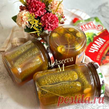 Маринованные огурцы с кетчупом чили - рецепт автора Марина Алексеева ⭐️Амбассадор ⭐️