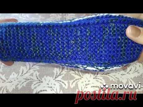 СЛЕДКИ &quot;РОМАШКИ БЕЛЫЕ&quot;МК ПОЛНАЯ ВЕРСИЯ/НА ДВУХ СПИЦАХ БЕЗ ШВОВ