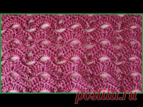 Узор для палантина крючком. Вязание крючком / Crochet pattern