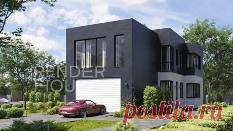 Проект дома Раум — цена и строительство под ключ в Москве и Подмосковье