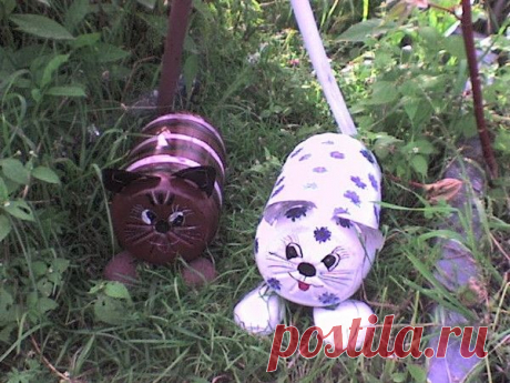 Пластиковые бутылки в дело. Много фото