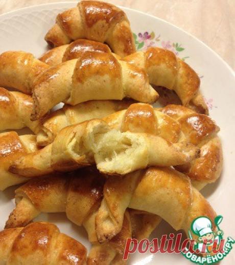 Рогалики из творожного теста