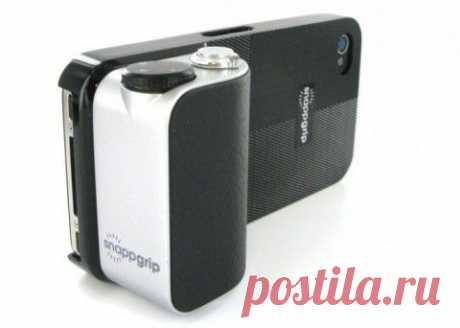 Чехол Snappgrip превращает iPhone в полноценный фотоаппарат | Все о гаджетах