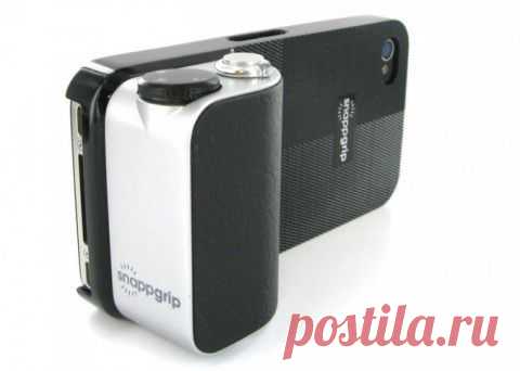 Чехол Snappgrip превращает iPhone в полноценный фотоаппарат | Все о гаджетах