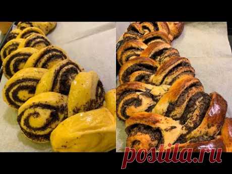Плетёнка с маком | Poppy Seed Buns | Հյուսք՝ կակաչի սերմով