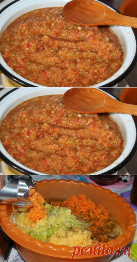 Аджика из кабачков на зиму - Простые рецепты Овкусе.ру