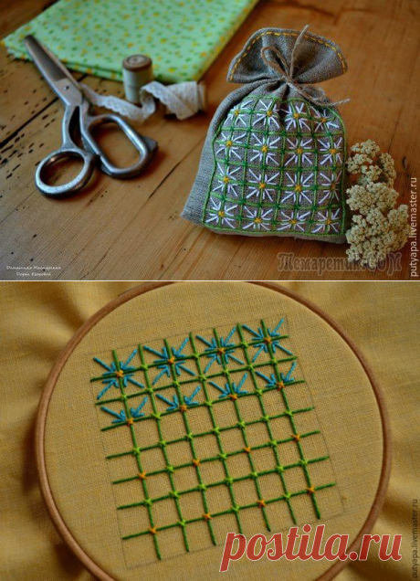 "Декоративная сетка", или "Крестик для ленивых"