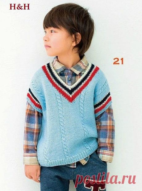 ЖИЛЕТ ДЛЯ МАЛЬЧИКА ИЛИ ДЕВОЧКИ