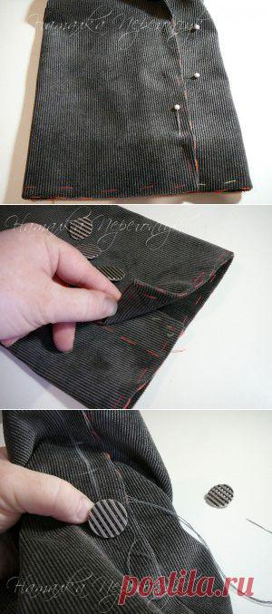 Открытая шлица рукава | Наталка Перегончук