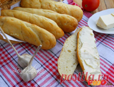 Чесночные хлебцы | Елена Калинина - Кулинарные рецепты на Food.ua