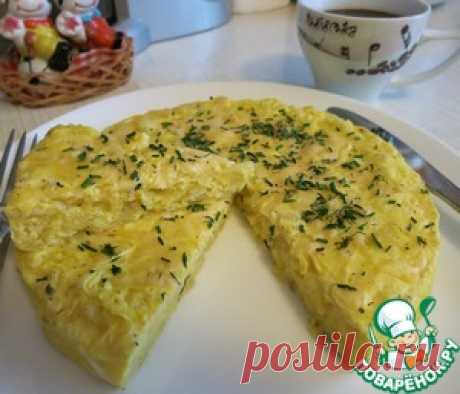 Омлет с картофелем и сыром в пароварке - кулинарный рецепт