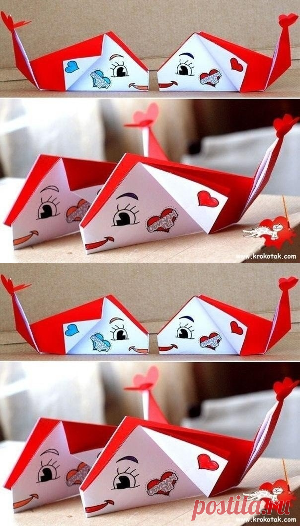 Оригами для малышей Морская тема - Поделки с детьми | Деткиподелки