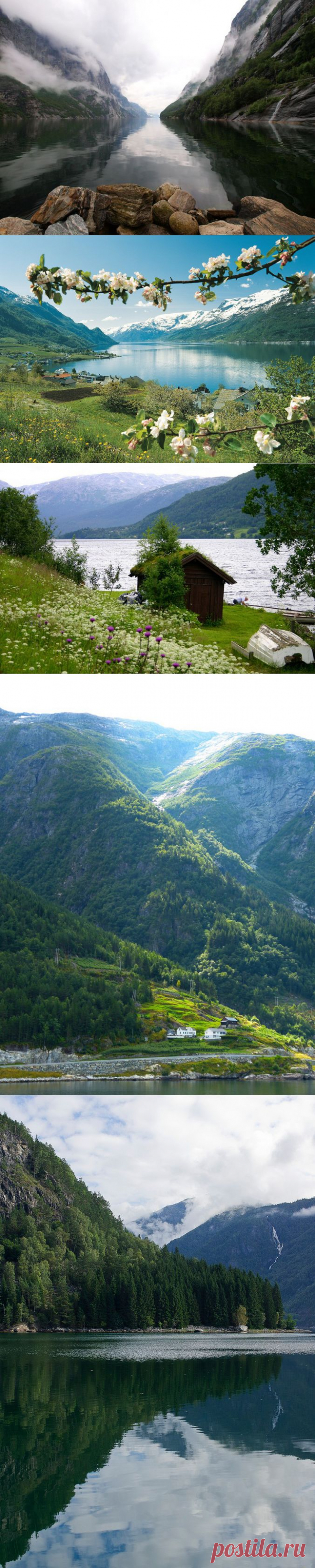 Самые красивые фьорды Норвегии : НОВОСТИ В ФОТОГРАФИЯХ