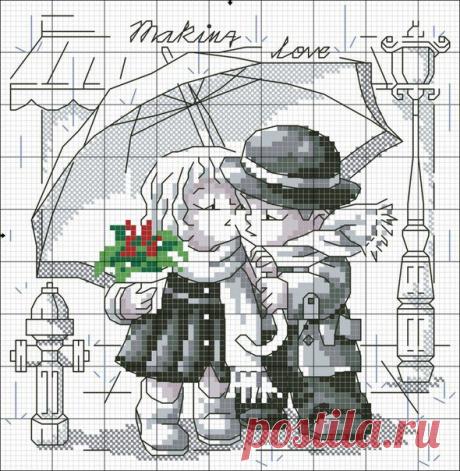 Влюблённые парочки, схемы.