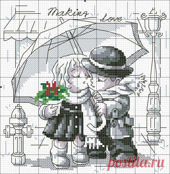 Влюблённые парочки, схемы.