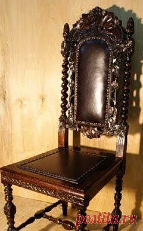 Как отреставрировать и починить старинный стул. Реставрация и ремонт деталей стула, замена обивки стула и лакокрасочного покрытия. Поэтапная методика реставрации антикварных стульев - Как сделать мебель самому