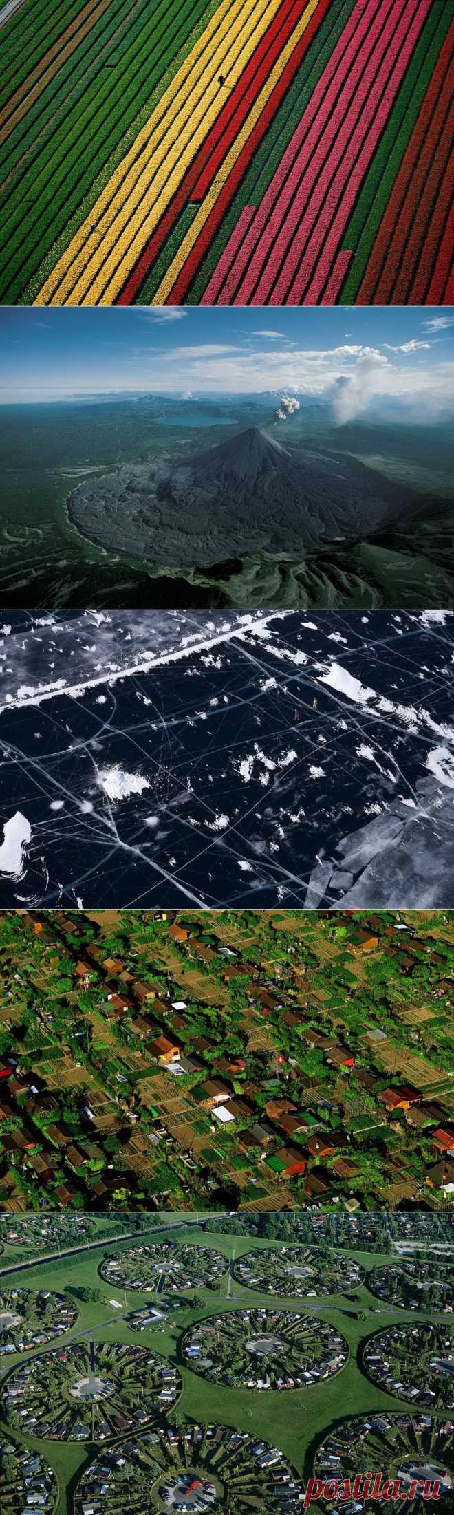 Земля, увиденная с неба.
