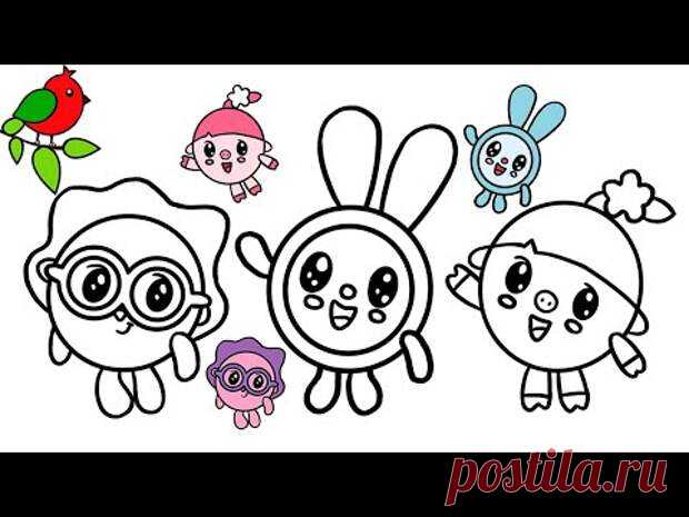 Как нарисовать 3 МАЛЫШАРИКА за 3 минуты / мультик раскраска МАЛЫШАРИКИ Н…
Как нарисовать МАЛЫШАРИКА из мультика: НЮШУ, КРОША и ЁЖИКА. Мультик раскраска для...
Читай пост далее на сайте. Жми ⏫ссылку выше
