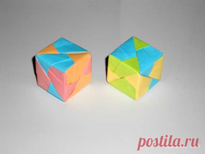 Кубик из бумаги своими руками | Сделай Сам www.sdelay.tv