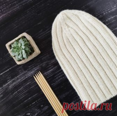 Как быстро связать шапку бини спицами, Вязание для женщин