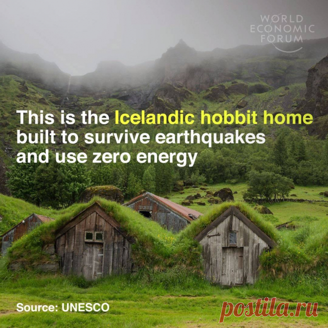 This is the Icelandic hobbit home built to survive earthquakes and use zero energy