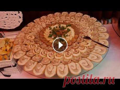 Оформление мясной нарезки Оформление мясной нарезки...