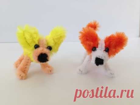 How to Make a Pipe Cleaner Dog