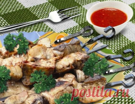 Шашлык из сома рецепт