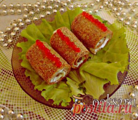 Закуска с творожным сыром и корнишонами фото рецепт приготовления