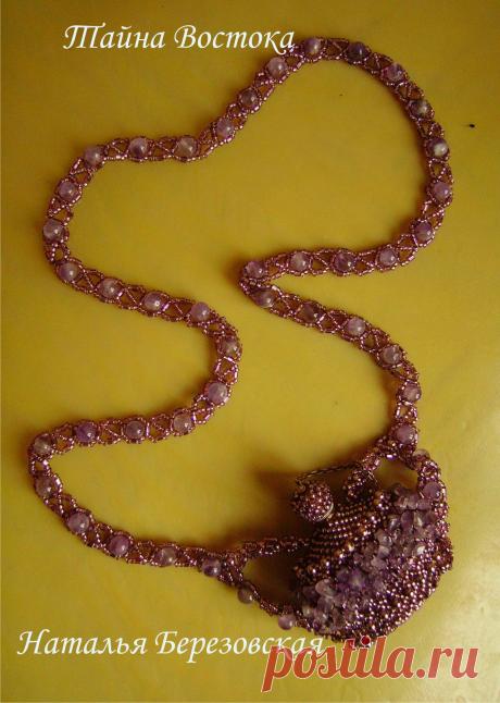 кулон &quot;Тайна Востока&quot; | biser.info - всё о бисере и бисерном творчестве