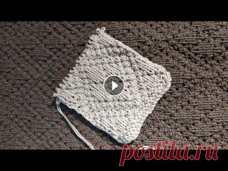 Теневой узор спицами схема+мк #теневойузорспицами...