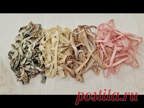 Соберите бесполезные лоскутья ткани.^^ Это будет прекрасная работа.