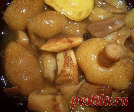 Как приготовить маринованные грибы.