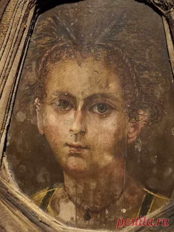 Лица файюмских портретов – лица реальных людей, живших 2000 лет назад | Древности нашей ойкумены