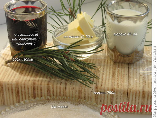 Зимняя вишня, или В Новый год - без хлопот! (десерт без выпечки)