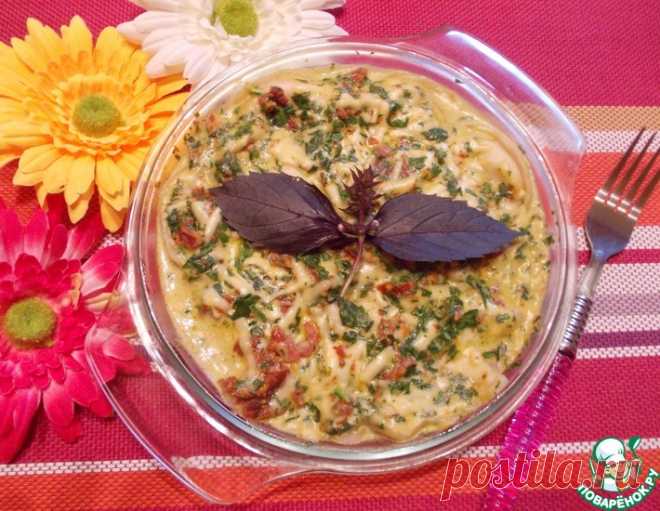 Пельмени, запеченные в микроволновке – кулинарный рецепт