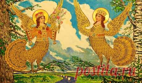 Загадочные чудо-птицы в славянской мифологии: Что обещают людям Алконост, Сирин, Гамаюн и другие...