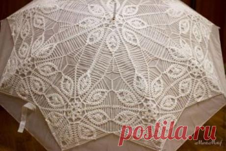 Превосходный ажурный зонтик от солнца — Сделай сам, идеи для творчества - DIY Ideas