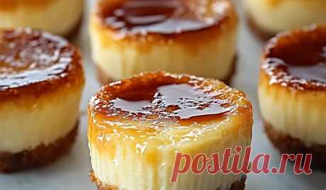 If you’ve ever been torn between craving a rich, creamy cheesecake and the crisp, sugary crunch of crème brûlée, then these Mini Crème Brûlée Cheesecakes are