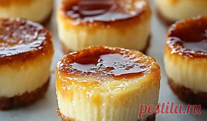 If you’ve ever been torn between craving a rich, creamy cheesecake and the crisp, sugary crunch of crème brûlée, then these Mini Crème Brûlée Cheesecakes are
